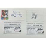 Football autographs - A signed Franz Beckenbauer c
