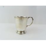 A silver christening cup, Birmingham, 1934, Deakin