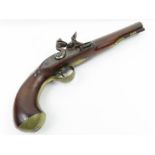 A 19th century flintlock pistol by Ketland & Co Lo