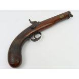 A 19th century percussion pistol by Theops Richard