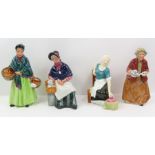 Four Royal Doulton figurines - The Orange Seller H