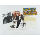 A collection of autographs to include Gilbert and