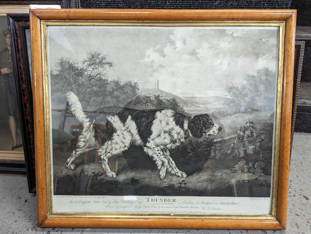 A late 18th/early 19th century coloured mezzotint - Image 12 of 14