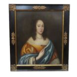 English school, 17th century, portrait of a lady,