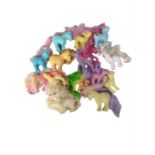 A quantity of Hasbro My Little Pony figures and ot