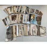 A quantity of mixed loose postcards, mainly photo