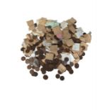 A large quantity of assorted pennies, many sorted