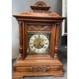 A 20th century mahogany cased mantle clock