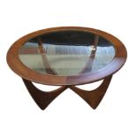 A Victor Wilkins for G Plan “Astro” teak glass top