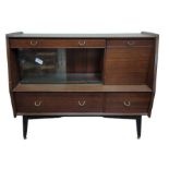 A G Plan, E Gomme, mahogany effect sideboard fitte