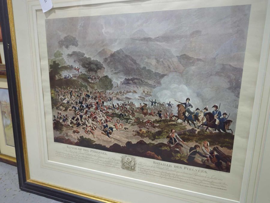 A modern colour reproduction of the Battle of the - Image 2 of 3