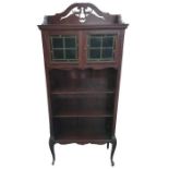 A late 19th/early 20th Century mahogany bookcase w
