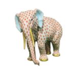 A Herend figure of an elephant, 15.5cms high
