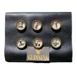 GUINNESS - a set of six Guinness Animal buttons di