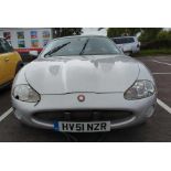 Jaguar XKR, 3996cc petrol engine, registered Septe