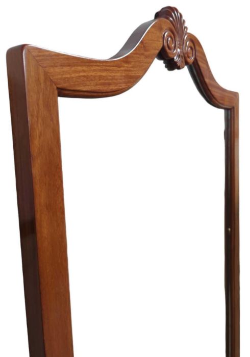 A Chinese contemporary hardwood wall mirror, 104cm - Image 2 of 2