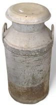 United Dairies milk churn