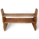 Pine two tier shelf