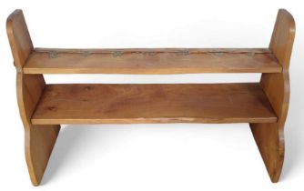 Pine two tier shelf