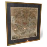 A 19th Century hand coloured map "Pigot & Co's Map