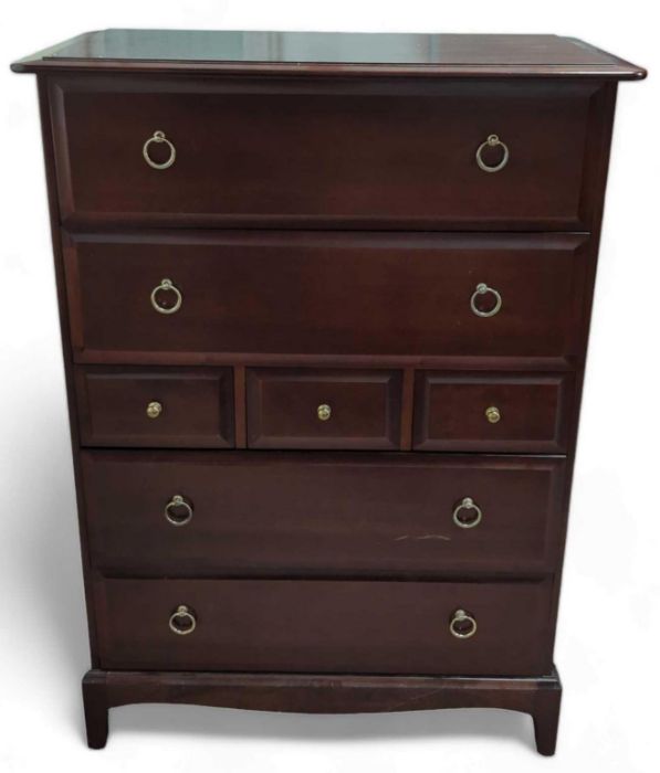 A Stag Minstrel chest of drawers, 82cm, 46.5cm, 11