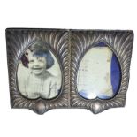 A Victorian silver photograph frame, by William Co