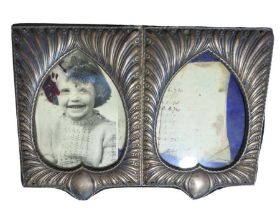 A Victorian silver photograph frame, by William Co