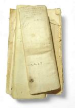 A quantity of early Indentures and other legal doc