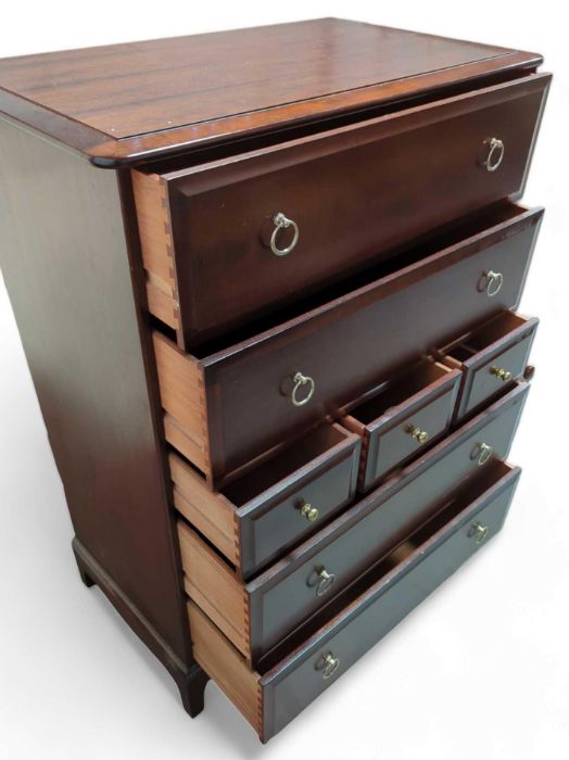 A Stag Minstrel chest of drawers, 82cm, 46.5cm, 11 - Image 2 of 3