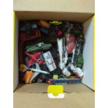 A large quantity of diecast vehicles, many differe