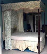 A Country House style four poster bed