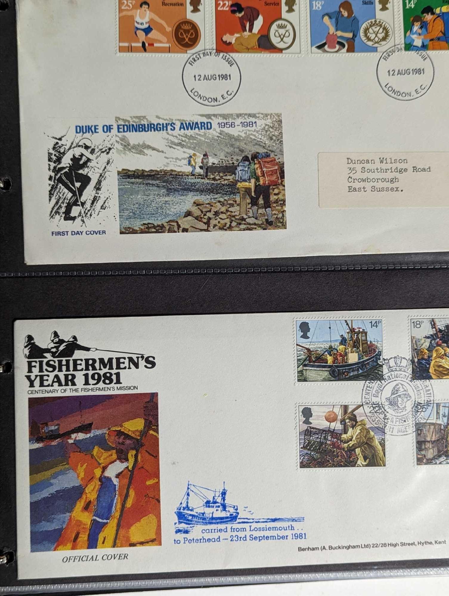 POSTAGE STAMPS - Commemorative First Day Covers c.