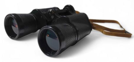Cased set of Russian binoculars