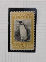 POSTAGE STAMP - Falkland Islands 1933 KGV Centenar