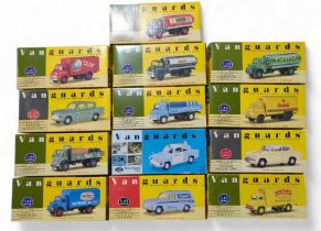 VANGUARDS: Thirteen diecast models including Ford