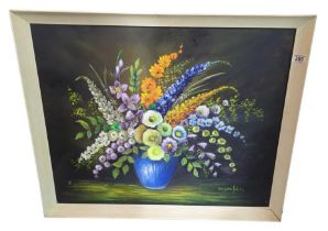 SUSAN COLE (modern) - Still life floral arrangeme