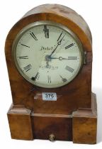 A 19th Century mantel clock the dial inscribed "Do