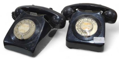 Two black telephones (2)