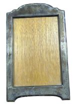 A silver photograph frame, of plain design, Walker