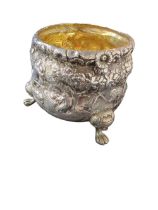 A Victorian silver salt, by William Brown, London,