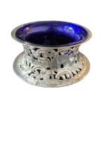 An Edwardian Irish silver ring dish, by James Wake