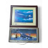 Concorde - a limited edition illuminated panel "Qu