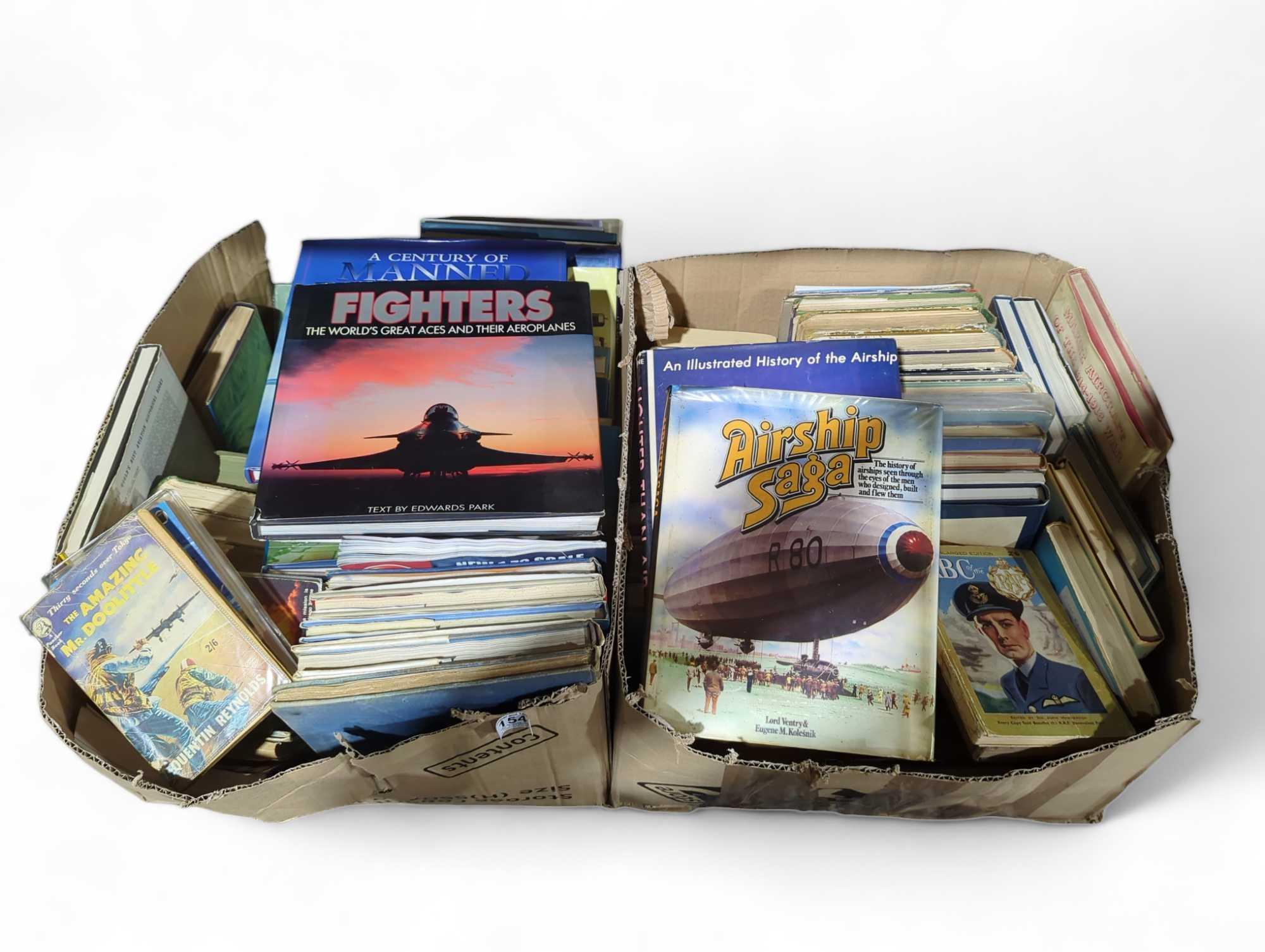 A large quantity of assorted books relating to RAF