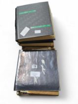 A quantity of files containing commemorative cover