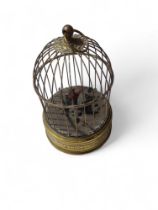 A 20th Century clockwork singing bird automaton, t