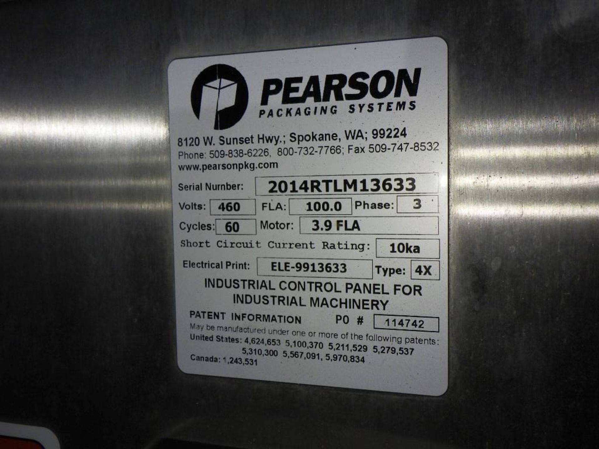 2013 Pearson robotic pick and place case packer - Image 30 of 30