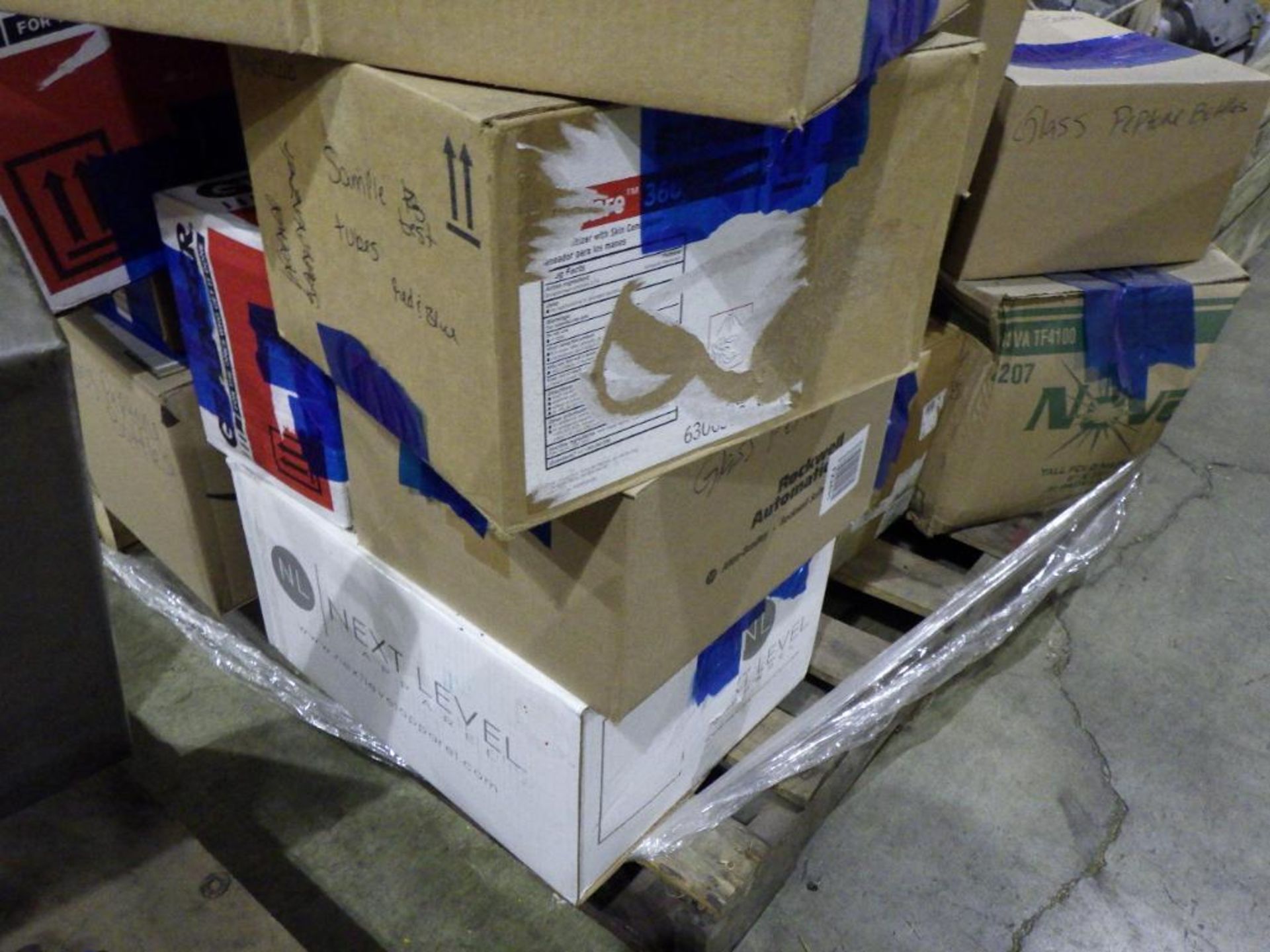 Pallet of assorted lab equipment including tube racks - Image 9 of 11