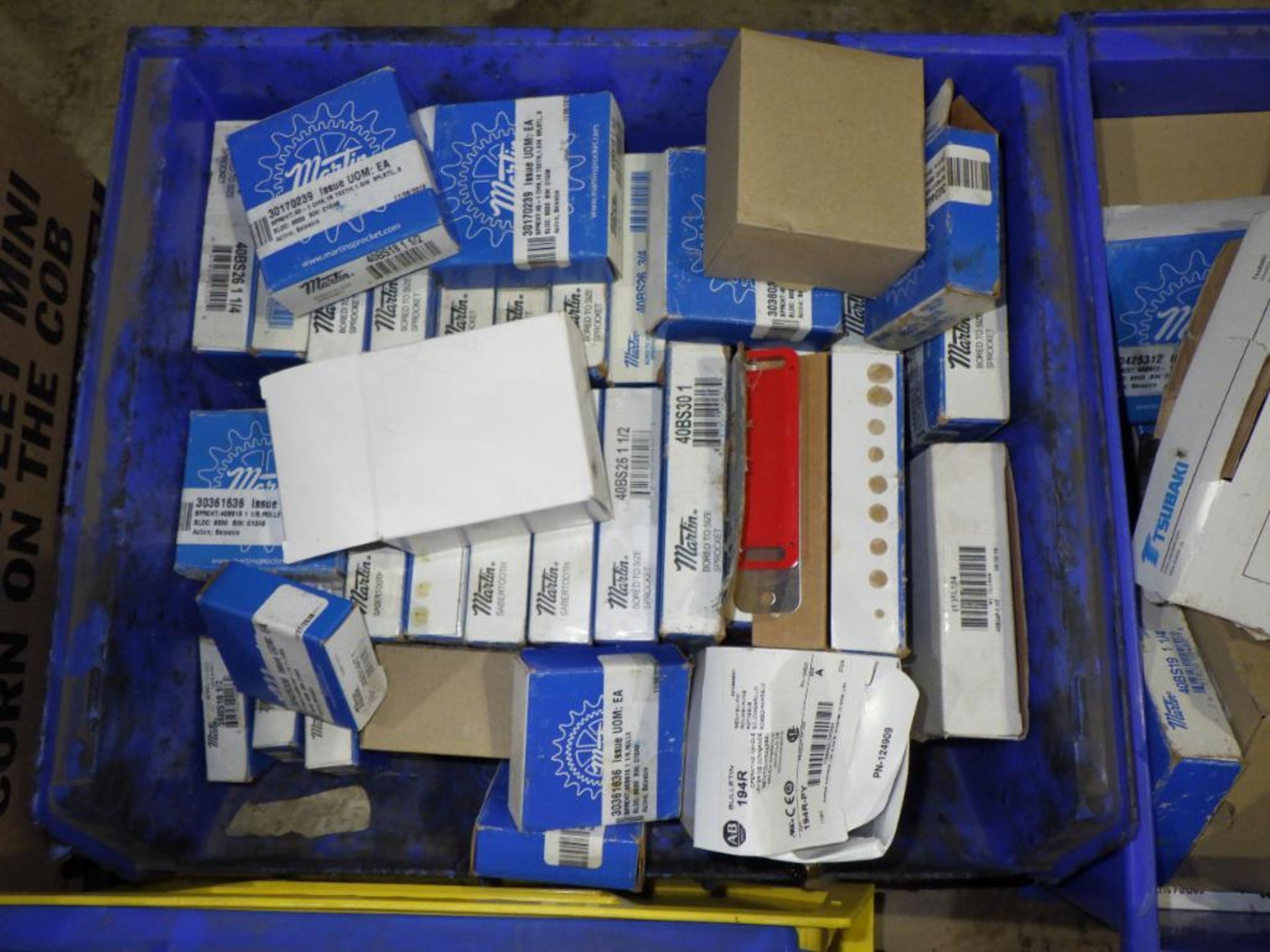 (2) Pallets of assorted MRO parts including chains - Image 5 of 15