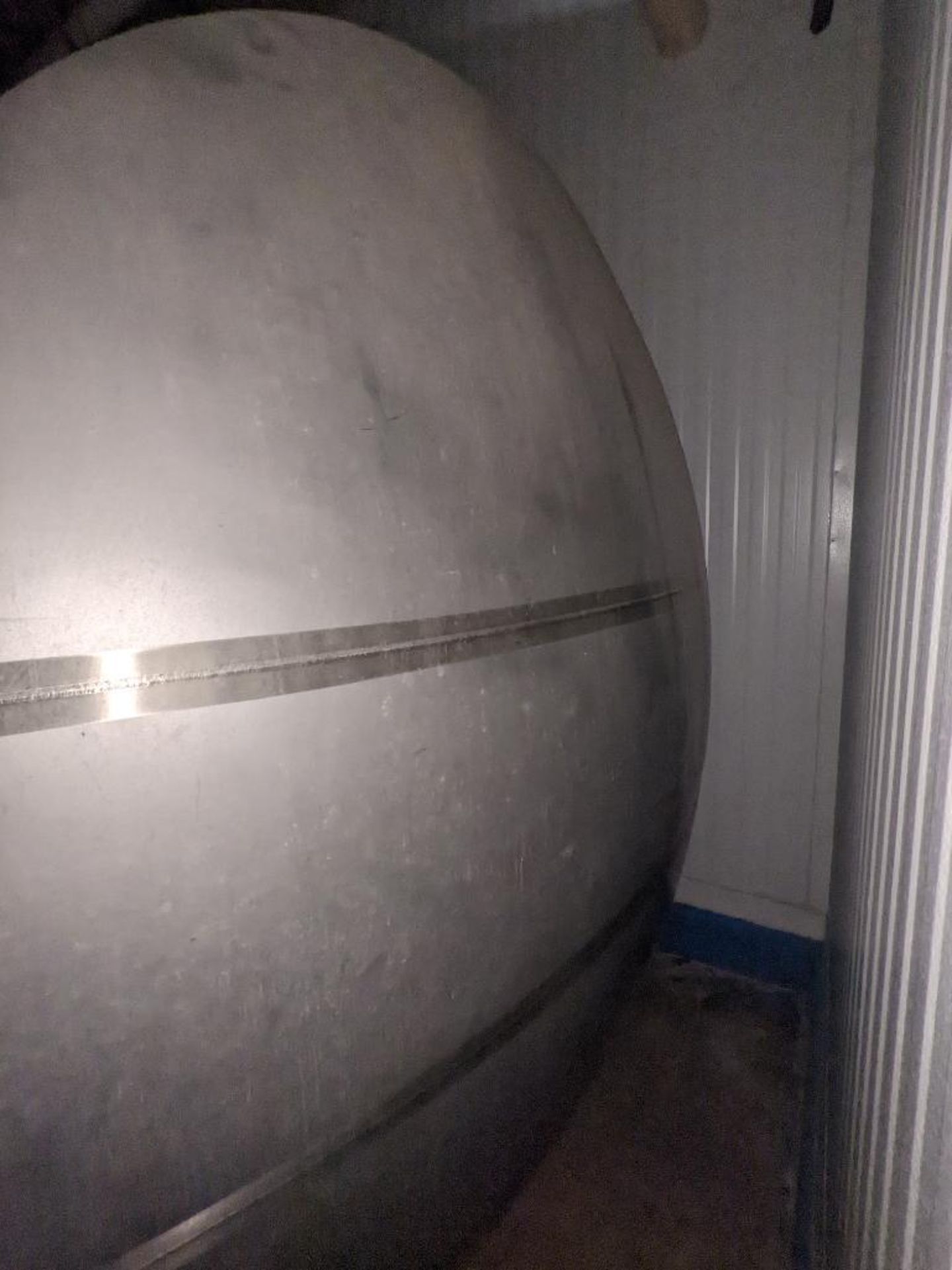 2006 Walker 8000 gallon SS horizontal jacketed holding tank - Image 14 of 22