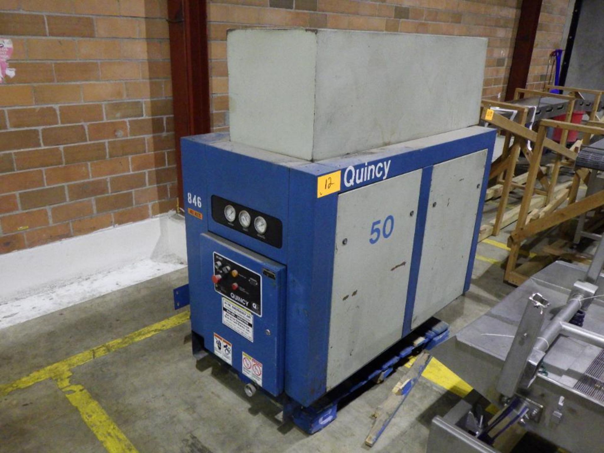 Quincy 50 hp air compressor